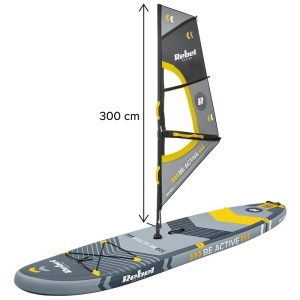 SET PLACA GONFLABILA WINDSURFING SUP 305X76X15 CM - Img 9