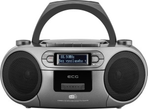 Sistem audio ECG CDR 990 DAB, 2 x 2 W RMS, Radio FM, USB, CD Player, Casetofon MP3, GRI - Img 3