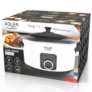 SLOW COOKER 5.8L AD 6413 ALB ADLER - Img 10