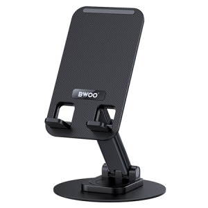 SUPORT BIROU ROTATIV PENTRU TELEFON - NEGRU