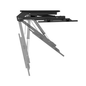 Suport TV GoGEN motorizat SMART, montare pe tavan, control prin telecomanda, 32-75" (81–190 cm) , VESA pana la 600x400 mm, 40 kg, negru - Img 5
