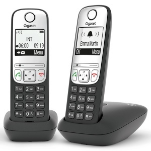 TELEFON DECT A690 DUO GIGASET SIEMENS - Img 2