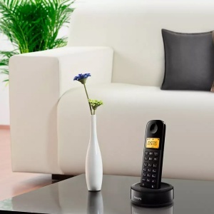 TELEFON DECT D1601 NEGRU PHILIPS - Img 4