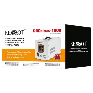 UPS CENTRALE TERMICE SINUS PUR 1000VA/700W 12V KEMOT - Img 5