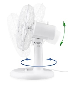 Ventilator de masa Gallet Blizzard VEN35, 55 W, 30cm, 3 viteze, oscilatie, alb - Img 4