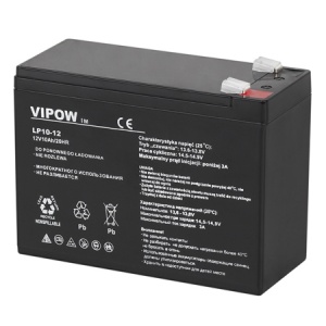 ACUMULATOR STATIONAR AGM VRLA 12V 10AH VIPOW