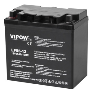 ACUMULATOR STATIONAR AGM VRLA 12V 55AH VIPOW