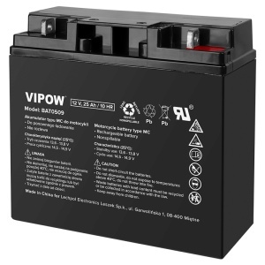 ACUMULATOR VEHICULE ELECTRICE 12V 25AH / 10HR VIPOW - Img 3