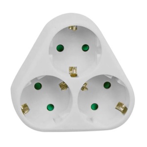 ADAPTOR 3 PRIZE 3X16A MAX 3680W - Img 1