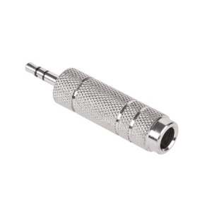 ADAPTOR JACK 3.5-JACK 6.3 METAL - Img 1