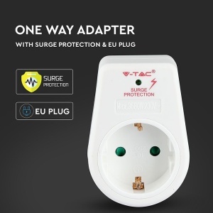 ADAPTOR PRIZA CU PROTECTIE LA SUPRATENSIUNE 16A 3680W MAX - Img 8