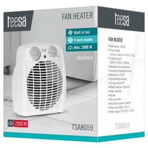 AEROTERMA 800/1200/2000W TEESA - Img 6