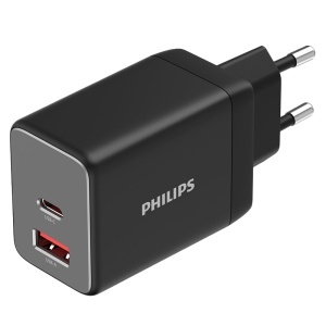 ALIMENTATOR RETEA USB-A + USB C PD 45W PHILIPS - Img 2