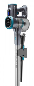 Aspirator vertical 2 in 1 ETA Fenix 1233 90000, baterie Li-Ion 25.2 V / 2200 mAh, recipient 0.6 l, gri cu albastru - Img 13