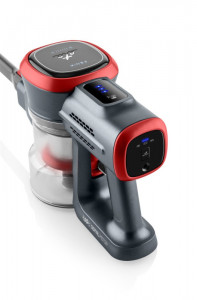 Aspirator vertical 2 in 1 ETA Fenix 2233 90000, baterie Li-Ion 25.2 V / 2200 mAh, recipient 0.6 l, gri cu rosu - Img 15