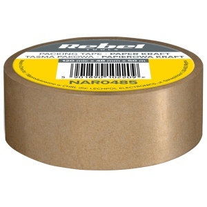 BANDA ADEZIVA AMBALARE KRAFT 120 MIC X 48MM X 50M REBEL - Img 2