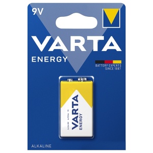 BATERIE ALCALINA ENERGY 9V BL 1 BUC VARTA - Img 2