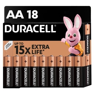 BATERIE ALCALINA LR06 BLISTER 18 BUC DURACELL - Img 2