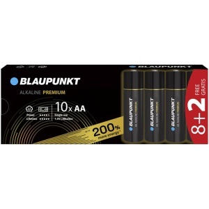 BATERIE ALCALINA PREMIUM LR6 8+2 BUC BLAUPUNKT - Img 2