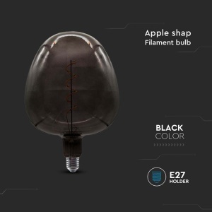 BEC FILAMENT LED 4W E27 STICLA NEAGRA - Img 5