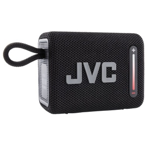 Boxa portabila JVC XS-E114B, 5W, radio FM, Bluetooth, IPX6, Litiu-ion 3,7 V / 2000 mAh, negru