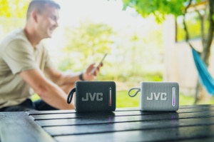 Boxa portabila JVC XS-E114B, 5W, radio FM, Bluetooth, IPX6, Litiu-ion 3,7 V / 2000 mAh, negru - Img 11