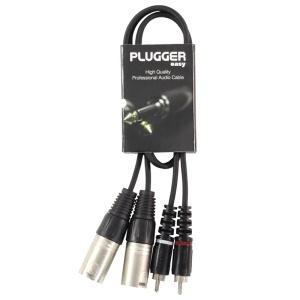 CABLU 2RCA TATA - 2X XLR TATA 0.6M - Img 2