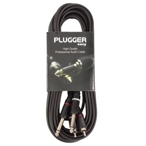 CABLU 2X JACK 6.35 TATA MONO - 2 RCA TATA 6M - Img 3