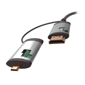CABLU HDMI - HDMI + ADAPTOR C / D V 1.4 1.5M - Img 6