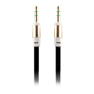 CABLU JACK 3.5MM- JACK 3.5MM 1M - NEGRU - Img 2