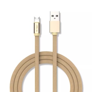 CABLU MICRO USB 1M RUBY EDITON - AURIU - Img 2