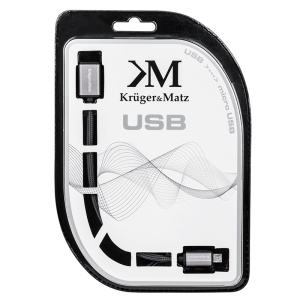 CABLU PRELUNGITOR USB-MICRO USB 1M KRUGER&MATZ - Img 3