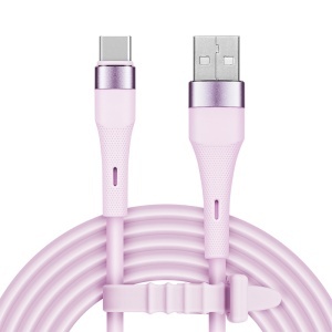 CABLU SILICON USB-USB TYPE C 1M BASIC KRUGER&MATZ - Img 3