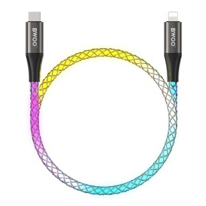 CABLU USB-C - LIGHTNING 27W ILUMINAT RGB - Img 4