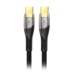 CABLU USB-C - USB-C 60W 1M - NEGRU - Img 2