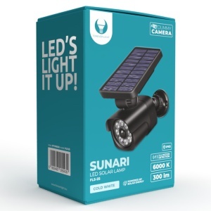 CAMERA FALSA CU SENZOR DE MISCARE LED 4W INCARCARE SOLARA - Img 4