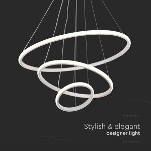 CANDELABRU LED 32W 3000K 60X40X100CM - ALB - Img 5