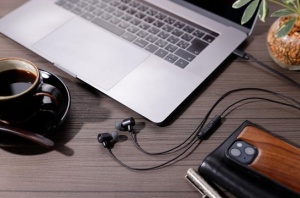 Casti JVC HA-FR29UC-B-U, Cu fir, In-Ear, Microfon, USB-C, Functie Mod Sunet, Husa, negru - Img 4