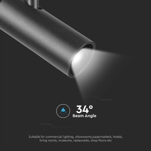 CORP LED MAGNETIC 11W 3000K - NEGRU - Img 7