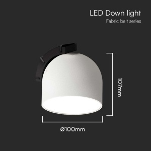 CORP LED MAGNETIC TRACKLIGHT 12W 3000K - ALB - Img 6