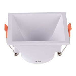 CORP SPOT GU10 PATRAT 93X93X55MM - ALB