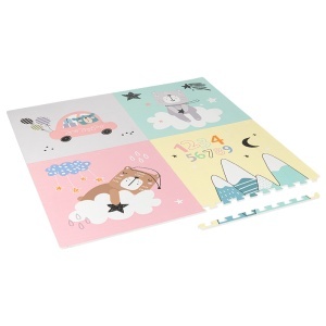 COVORAS EDUCATIV PUZZLE 120X120CM URSULETI REBEL - Img 4