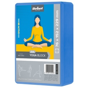 CUB YOGA SPUMA EVA 120G ALBASTRU REBEL ACTIVE - Img 5