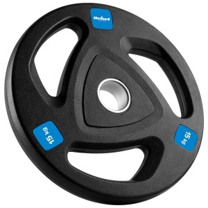 DISC GREUTATE FONTA CAUCIUCATA SET 2 X 15 KG REBEL ACTI - Img 3
