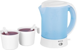Fierbator electric ECG RK 510 Travel Lite, 0.5 litri, 650 W, oprire automata, protectie la supraincalzire, alb - Img 4