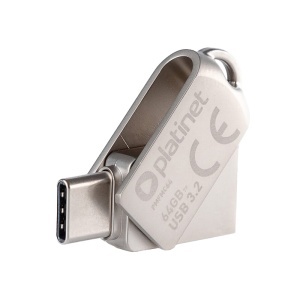 FLASH DRIVE USB 3.2 64GB PLATINET - Img 2