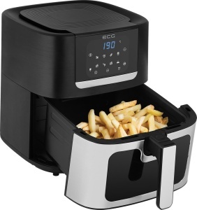 Friteuza cu aer cald ECG AF 8000 Crusty XL, 7 litri, 1700 W, control digital, 8 programe, temperatura 80-200°C - Img 7