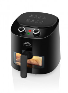 Friteuza cu aer cald ETA Vista 0168 90000, 1300W, 4.3 litri, timer 0-30 min, negru - Img 3