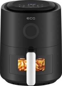 Friteuza cu aer fierbinte ECG AF 4020 Compact Fry, 3.8 litri, 1300 W, control digital, 8 programe, temperatura 80-200°C - Img 4