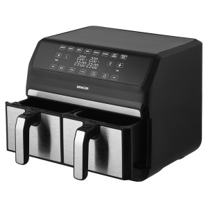 FRITEUZA DUBLA AIRFRYER 2X4 L 1700W VITAFRYER SENCOR - Img 7